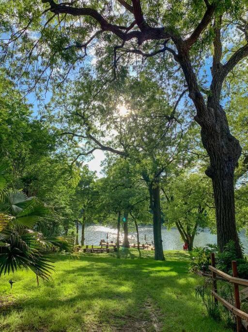 The River Haven - Sleeps 32 - On Guadalupe River Seguin Eksteriør billede