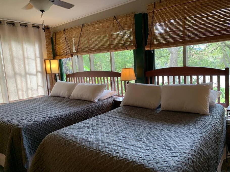 The River Haven - Sleeps 32 - On Guadalupe River Seguin Eksteriør billede